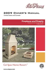 Cal Flame FIREPIT LTR20091006 Справочник Пользователя
