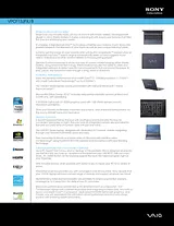 Sony vpc-f132fx Leaflet
