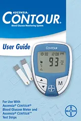 Bayer HealthCare CONTOUR Blood Glucose Meter and Ascensia CONTOURTM Test Strips Справочник Пользователя