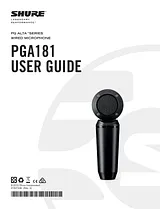 Shure PGA181 User Manual
