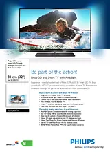 Philips Smart LED TV 32PFL6007H 32PFL6007H/12 ユーザーズマニュアル