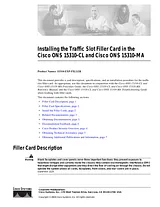 Cisco Systems 15310-CL Manuel D’Utilisation