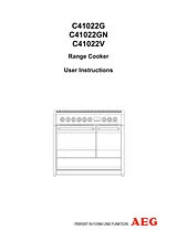Electrolux C41022G User Manual