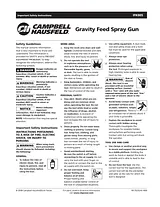 Campbell Hausfeld IFK005 User Manual