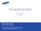 Samsung HMX-F90WP Manual Do Utilizador