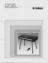 Yamaha cp25 Manual Do Utilizador