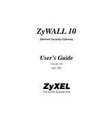ZyXEL Communications ZYWALL10 사용자 설명서