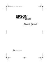 Epson 800 Manuel D’Utilisation