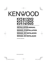 Kenwood KVT-717DVD Installation Instruction