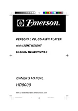Emerson HD8000 Manuel D’Utilisation