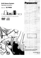 Panasonic SC-PM08 Manual De Instrucciónes
