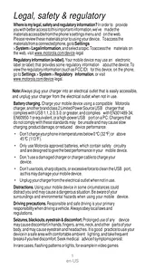 Motorola Mobility LLC T56XK2 ユーザーズマニュアル
