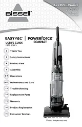 Bissell PowerForce Compact Vacuum 23T7V 业主指南