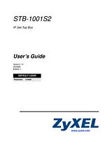 ZyXEL STB-1001S2 Справочник Пользователя