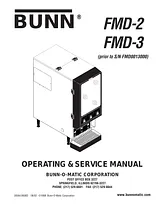 Bunn FMD-3 사용자 설명서