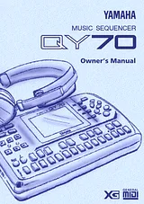 Yamaha QY70 Manuel D’Utilisation