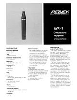 Peavey AVR-1 产品宣传页