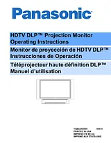 Panasonic PT-50DL54X Manuel D’Utilisation