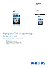 Philips Battery ZA10B6A ZA10B6A/10 产品宣传页