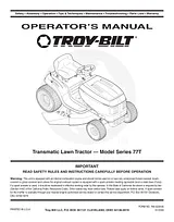 Troy-Bilt 77T Manual De Usuario