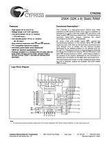 Cypress CY62256 Manual De Usuario