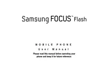 Samsung Focus Flash 사용자 설명서