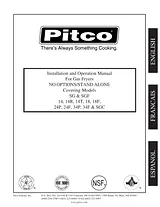 Pitco Frialator SGC User Manual