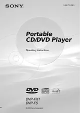Sony DVP-FX1 Manual
