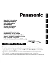 Panasonic nn-a873sbepg Справочник Пользователя