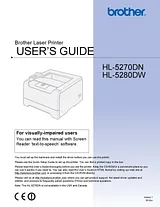 Brother HL-5270DN Manual Do Utilizador
