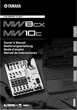 Yamaha MW10c User Manual