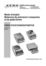 Kern Precision scales PCB 240-3B Weight range 240 g Readability 0.001 g mains-powered, rechargeable Silver KB 240-3N Hoja De Datos