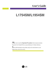LG L1954SM-PF MT19 L1954SM-PF Manual Do Proprietário