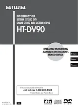 Aiwa HT-DV90 Справочник Пользователя