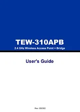 Trendnet TEW-310APB Manuel D’Utilisation