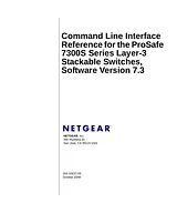Netgear GSM7328Sv1 - ProSAFE 24+4 Gigabit Ethernet L3 Managed Stackable Switch Verweishandbuch