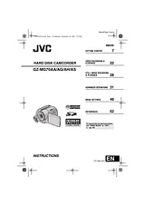 JVC GZ-MG70 Manuel D’Utilisation