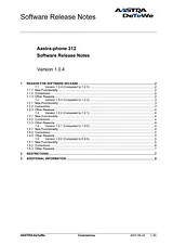 AASTRA phone 312 Manual