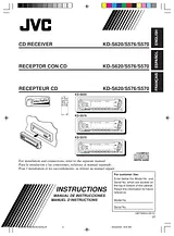 JVC KD-S576 Manual Do Utilizador
