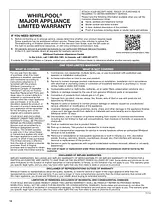 KitchenAid 36" Convertible Wall-Mount 400-CFM Glass Canopy Hood Warranty Information