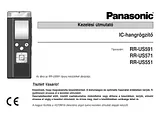 Panasonic RRUS591 Guida Al Funzionamento