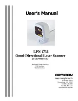 Opticon LPN 1736 ユーザーズマニュアル