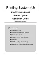 KYOCERA KM-3035 Manual De Usuario
