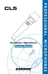 Samson CL5 Manual Do Utilizador