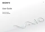 Sony VPCZ12AHX Mode D'Emploi