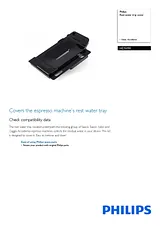 Philips Rest water tray cover HD5090 HD5090/01 Leaflet