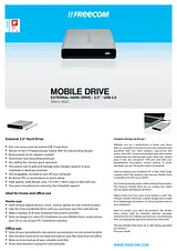 Freecom Mobile Drive USB 160GB 28146 Dépliant