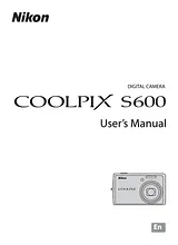 Nikon S600 Справочник Пользователя
