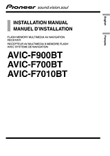 Pioneer AVIC-F700BT Manual Do Utilizador