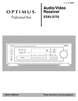 Optimus 31-3042 Manual Do Utilizador